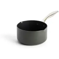 Dagelijkse Kost Jeroen Meus Keramik Stielkasserolle mit Ausgießer - PFAS-frei - Ø 16cm - Tägliche Kost Bräter