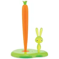 Alessi Küchenrollenhalter Bunny & Carrot Green
