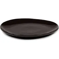 Serax Essteller La Mère Tableware by Marie Michielssen Dark Brown L 25 cm