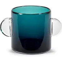 Serax Vase Wind & Fire by Marie Michielssen Dark Blue 19 x 19 x 13,0 cm