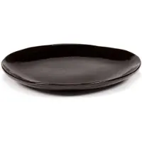 Serax Frühstücksteller La Mère Tableware by Marie Michielssen Dark Brown S 18 cm