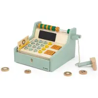 Trixie Wooden cash register with accessories