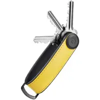 OrbitKey - Hybrid Leather Key Organiser - Solar Yellow