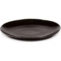 Serax Essteller La Mère Tableware by Marie Michielssen Dark Brown XL 27 cm