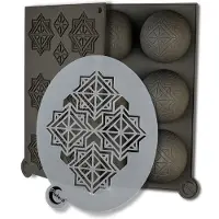 Style de Vie Silikonformen Infinty Plate-it Set 3 Sdv 24x16/24x16/ø19cm