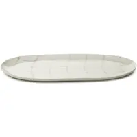 Serax Servierschale Zuma Tableware By Kelly Wearstler White 46 x 27 x 2 cm