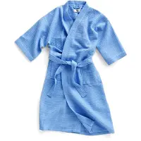 HAY - Waffle Bademantel - One Size - Himmelblau
