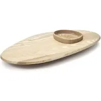 Serax Servierbrett Dune Kitchen & Table by Kelly Wearstler Light Brown 60,5 x 34,5 x 8 cm