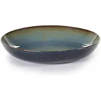 Serax Tiefer Teller Terres De Rêves Tableware By Anita Le Gr Smoky Blue Dark Blue L 23,5 cm