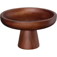 Asa selection Schale auf Fuß Wood 15 cm