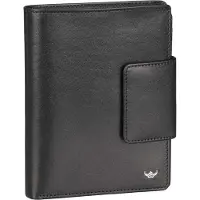 Golden Head Geldbörse Colorado RFID Protect Billfold Coin Wallet with Snap Closure Black schwarz