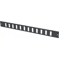 Société CUC LWL Frontplatte unbestückt für LWL Spleißbox, 12 x SC Duplex (395418)