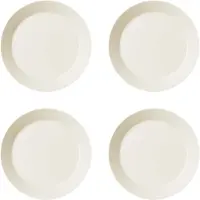 Iittala Essensteller Teema Weiß 21 cm (4er-Set)