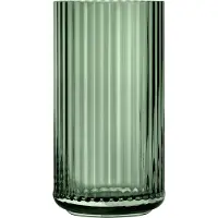 Lyngby Porcelæn Lyngby Vase Copenhagen Green Mundgeblasenes Glas H38 cm