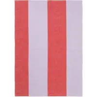 Ferm Living Geschirrtuch Hale Red/Lilac - 70 x 50 cm