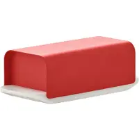 Alessi Butterdose Mattina Red