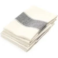 Libeco Geschirrhandtuch Ajaccio Grey Linnen (6er Set)