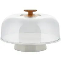 Alessi Tortenplatte Mattina Warm Grey