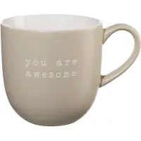 Asa selection Tasse Hey! You Are Awesome Nude 350 ml
