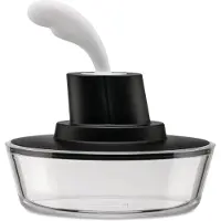 Alessi Butterdose Ship Shape Black