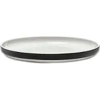 Serax Essteller Passe-Partout Tableware by Vincent Van D Black White L 26 x 26 x 2,5 cm