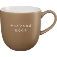Asa selection Tasse Hey! Weekend Mode Brown 350 ml