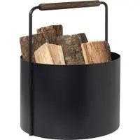 Blomus - Ashi Brennholz Korb M Brown