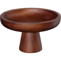 Asa selection Schale auf Fuß Wood 21 cm