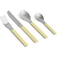 HAY Besteck MVS Cutlery Yellow (4er-Set)