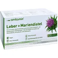 Amitamin Mariendistel+Leber Kapseln 120 St