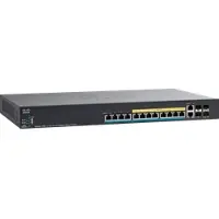 Cisco SG350X12PM - Switch, 16-Port, 5 Gigabit Ethernet, PoE++, RJ45/SFP+, SFP+