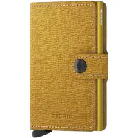 Secrid Unisex Miniwallet Crisple Ochre Größe: OS | Geldbörsen Outlet | Unisex | Braun