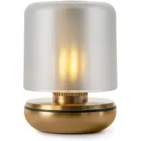 HUMBLE Wiederaufladbare Tischlampe Firefly Gold mattiert