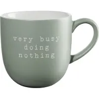 Asa selection Tasse Hey! Very Busy Doing Nothing Green 350 ml