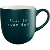Asa selection Tasse Hey! This Is Your Day Green 350 ml