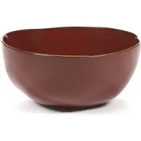 Serax Schüssel La Mère Tableware by Marie Michielssen Venetian Red 21 cm