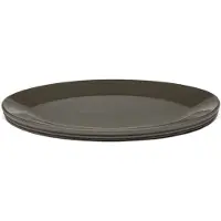 Serax Servierschale Dune Tableware By Kelly Wearstler Dark Brown L 57 x 44 x 4 cm