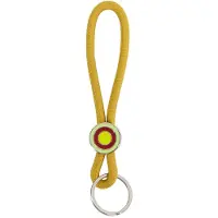 REMEMBER Schlüsselanhänger Ringo yellow - Polyester und Zinklegierung