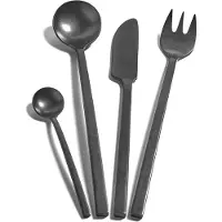 Serax Besteckset La Mère Cutlery By Marie Michielssen Black (24-teilig)