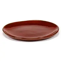Serax Frühstücksteller La Mère Tableware by Marie Michielssen Venetian Red 11,5 cm