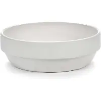 Serax Schüssel Passe-Partout Tableware By Vincent Van D White Matt XL 18 cm