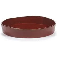 Serax Tiefer Teller La Mère Tableware by Marie Michielssen Venetian Red S 20 cm