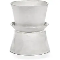 Serax Servierschale La Mère Tableware By Marie Michielssen Off White 19 x 19 x 22 cm