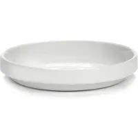 Serax Dessertteller Passe-Partout Tableware by Vincent Van D Matt White XS 14 x 14 x 2,5 cm