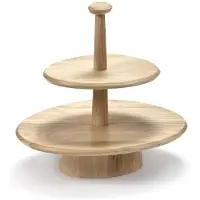 Serax Tortenplatte Dune Kitchen & Table By Kelly Wearstler Light Brown 41 x 39 x 38,5 cm