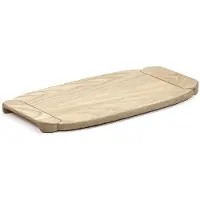 Serax Tablett Dune Kitchen & Table by Kelly Wearstler Light Brown S 46,5 x 25 x 4,5 cm