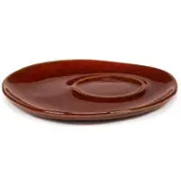 Serax Untertasse La Mère Tableware by Marie Michielssen Venetian Red 11 cm