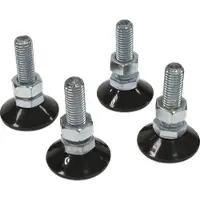 EFB Elektronik EFB PRO-NIV01 - Nivellierfüße M12, 4 Stück, für PRO Serie