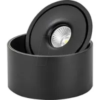 V-TAC VT-23156 - Deckenleuchte, 20 W, 1408 lm, 3000 K - 6400 K, schwarz, IP20