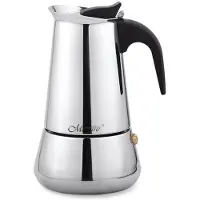Maestro 4-Tassen-Kaffeemaschine MR-1660-4 silber
